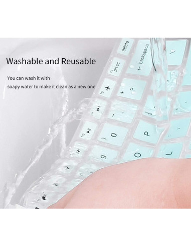 Protector de Teclado CaseBuy para Acer Chromebook 15.6" Verde