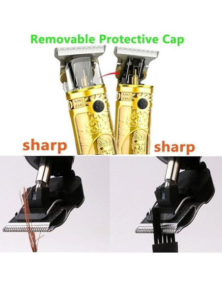 Recortadora de Barba Zlickro ZCK-002 con Pantalla LCD