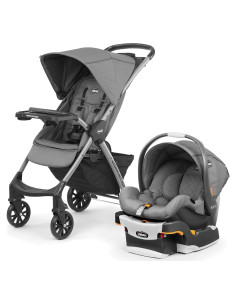 Carrito Chicco Mini Bravo Plus + Asiento KeyFit 30 - Gris