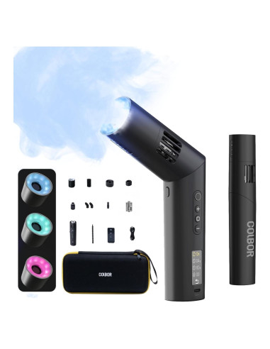 Máquina de Niebla Portátil COLBOR CF5 40W con Control Remoto