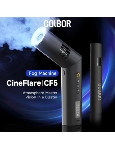 Máquina de Niebla Portátil COLBOR CF5 40W con Control Remoto