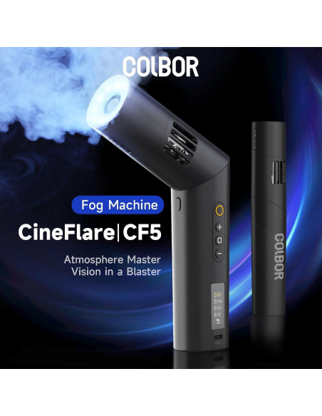 Máquina de Niebla Portátil COLBOR CF5 40W con Control Remoto