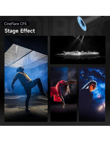 Máquina de Niebla Portátil COLBOR CF5 40W con Control Remoto