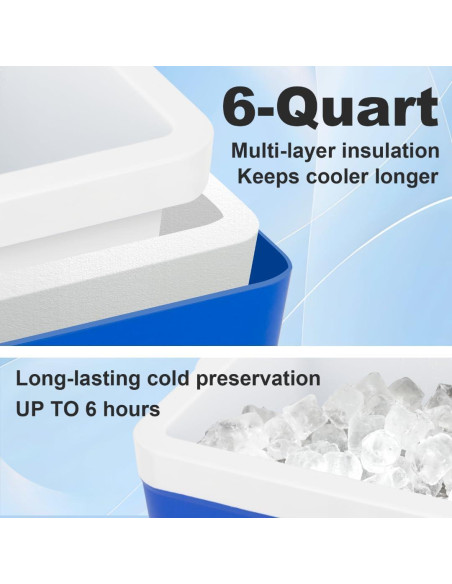 Máquina de Hielo Egfvcbo 6 Litros para Rodilla Postcirugía