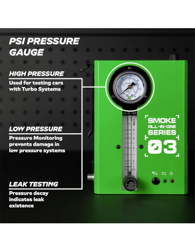 Probador de Fugas de Humo Automotriz AutoLine Pro ALP-SM-M3