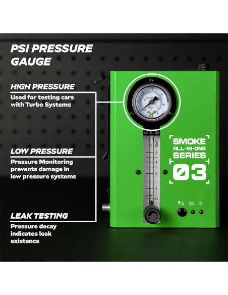 Probador de Fugas de Humo Automotriz AutoLine Pro ALP-SM-M3