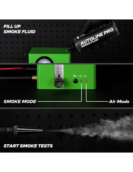 Probador de Fugas de Humo Automotriz AutoLine Pro ALP-SM-M3