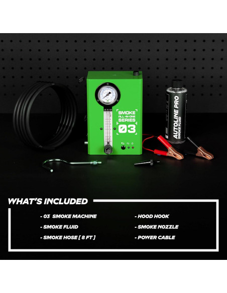 Probador de Fugas de Humo Automotriz AutoLine Pro ALP-SM-M3