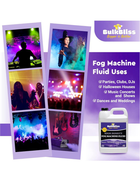 Fluido para Máquina de Niebla BulkBliss 3.78L Alta Densidad