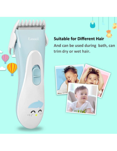Cortadora de Cabello Eléctrica EANCEIL para Bebés y Niños