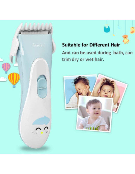 Cortadora de Cabello Eléctrica EANCEIL para Bebés y Niños