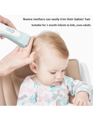 Cortadora de Cabello Eléctrica EANCEIL para Bebés y Niños