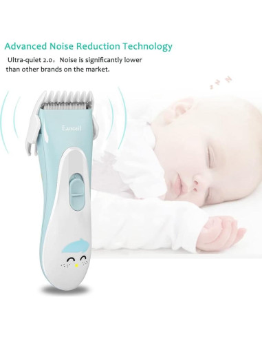 Cortadora de Cabello Eléctrica EANCEIL para Bebés y Niños