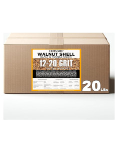 Cáscaras de Nuez Molida GRITSMITH 12-20 Grit 9.08 kg
