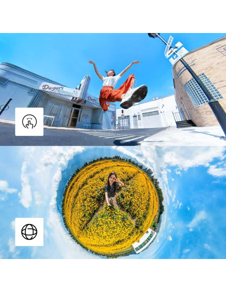 Insta360 ONE X2 Cámara 360 Grados 5.7K Impermeable