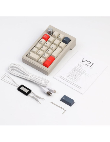 Teclado Numérico Mecánico EPOMAKER CIDOO V21 VIA Bluetooth