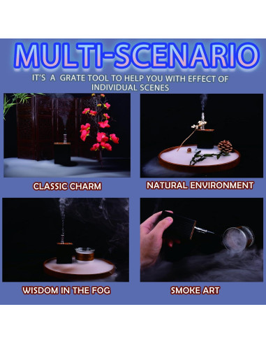 Máquina de humo portátil Rhomba mini para fotografía