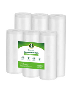 Bolsas de Sellado al Vacío Syntus, 6 Rollos 20m y 8m