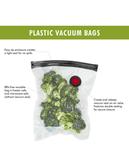 Bolsas de Sellado al Vacío ZWILLING Fresh & Save 10 pcs
