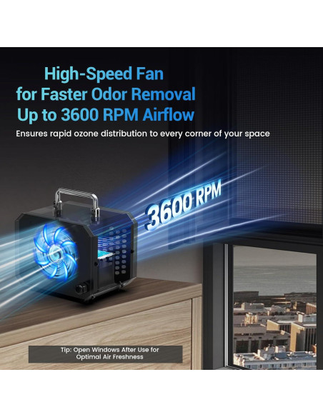 Generador de Ozono PowerScale OZA1 60,000 mg/h Compacto