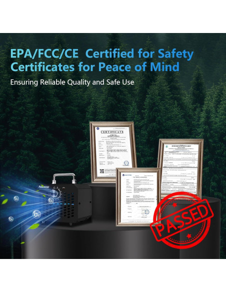 Generador de Ozono PowerScale OZA1 60,000 mg/h Compacto