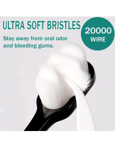 Cepillo de Dientes Extra Suave GoldDawn 6 Paquetes Cerdas Finas 2