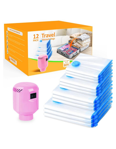 Bolsas de Almacenamiento al Vacío B365 con Bomba Eléctrica