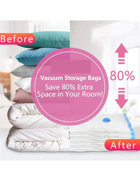 Bolsas de Almacenamiento al Vacío B365 con Bomba Eléctrica