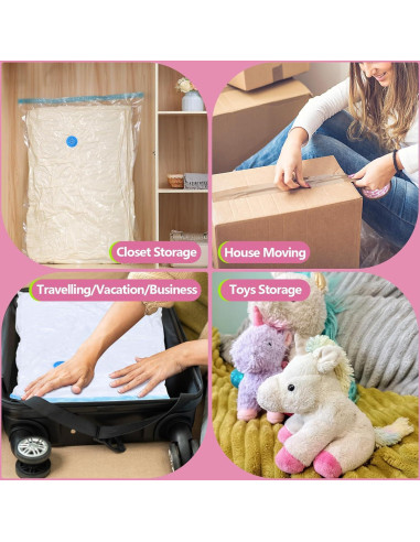 Bolsas de Almacenamiento al Vacío B365 con Bomba Eléctrica