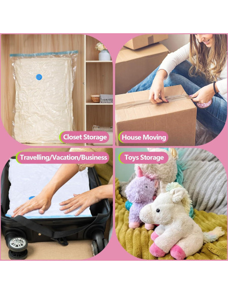 Bolsas de Almacenamiento al Vacío B365 con Bomba Eléctrica