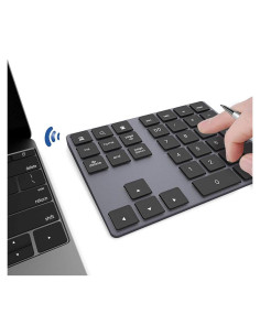 Teclado Numérico Bluetooth JOYEKY Recargable USB-C 34 Teclas