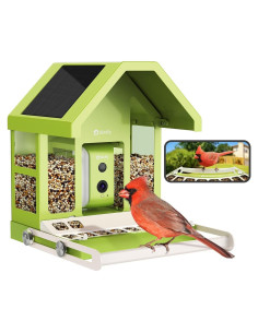 Comedero Inteligente Birdfy con Cámara HD Solar 2.49kg