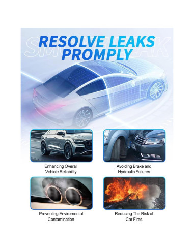 Detector de Fugas de Humo Pakowin SD403 12V con Bomba de Aire