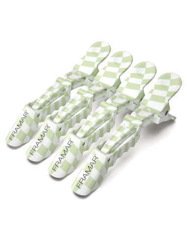 Clips de Cocodrilo FRAMAR - Paquete de 4 Clips a Cuadros