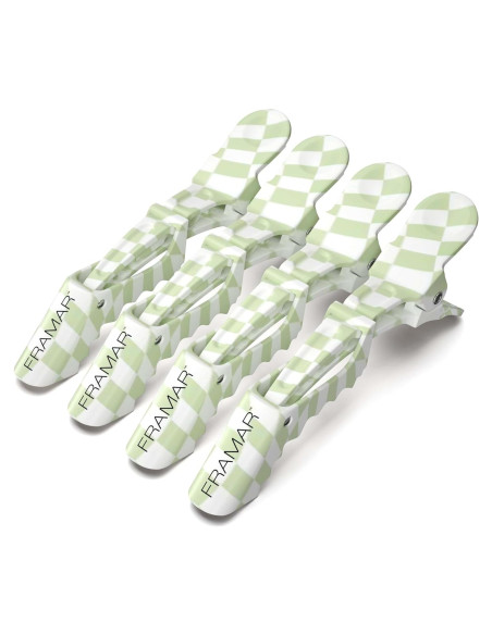 Clips de Cocodrilo FRAMAR - Paquete de 4 Clips a Cuadros
