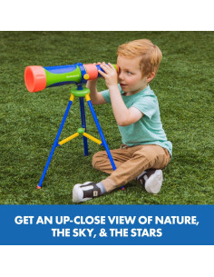 Telescopio GeoSafari Jr. para Niños 12.5x - STEM 4 a 8 Años 2