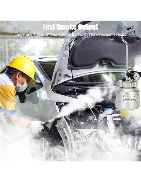 Máquina de humo automotriz Orsong 12V DC probador de fugas