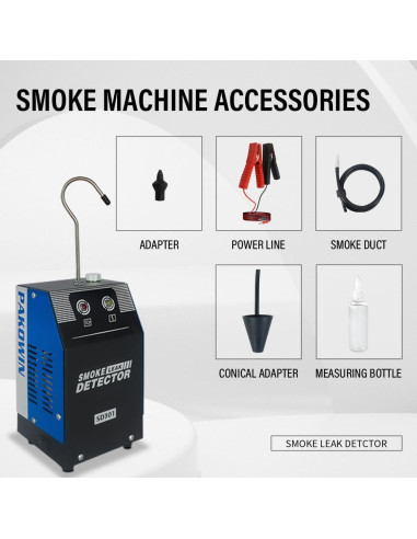Máquina de Humo Pakowin PSD301 para Detección de Fugas