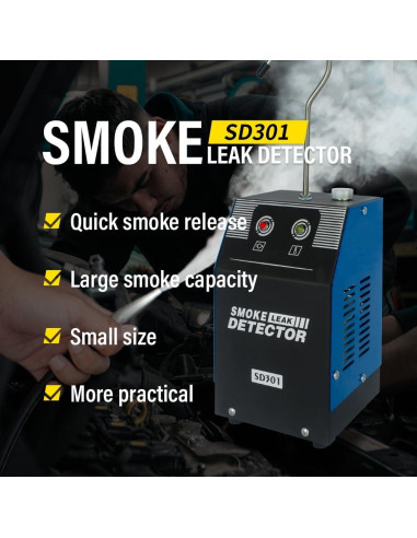 Máquina de Humo Pakowin PSD301 para Detección de Fugas