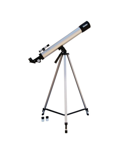 Telescopio Refractor Vivitar TEL-50600 60X/120X con Trípode
