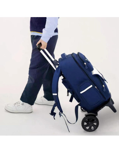 Carro de Mochila HapBoby TK05 con Ruedas Grandes y Plegable