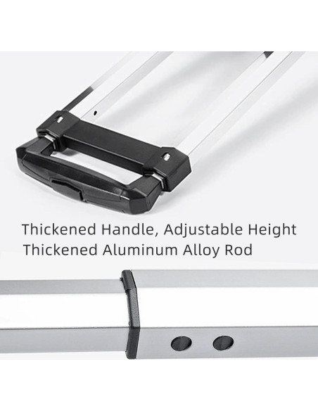 Carro de Mochila HapBoby TK05 con Ruedas Grandes y Plegable