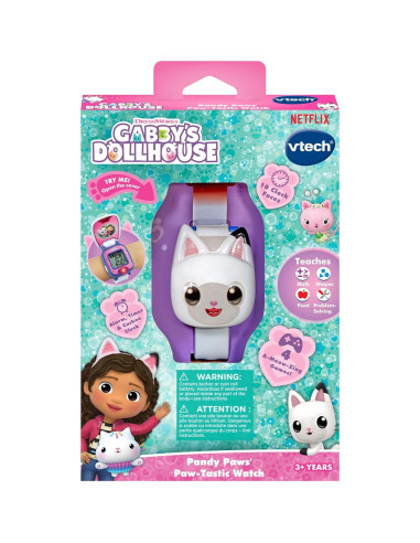 Reloj Infantil VTech Paw-Tastic Pandy Paws 2.79x5cm