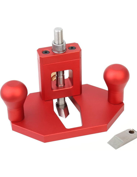 Planeador Router Manual JCFANTS Rojo Ajustable 30mm Corte