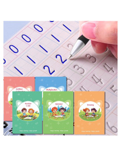 Cuaderno de Caligrafía Reutilizable ESAUYB 24x16cm 5 Libros