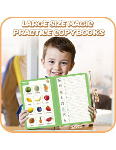 Cuaderno de Caligrafía Reutilizable ESAUYB 24x16cm 5 Libros 2