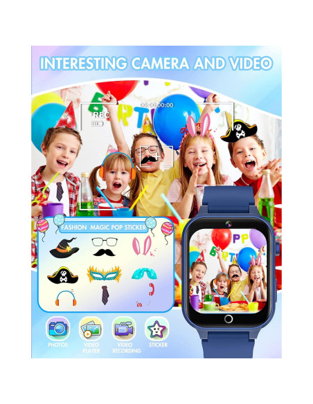 Reloj Inteligente Eastonec D07 para Niños 3-12 Años