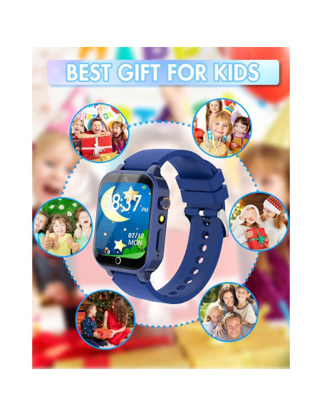 Reloj Inteligente Eastonec D07 para Niños 3-12 Años