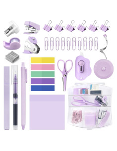 Kit de Suministros de Oficina Mini YUMOONI Púrpura