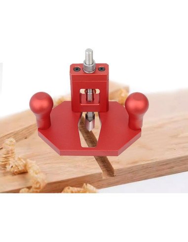 Planeador Router Manual JCFANTS Rojo Ajustable 30mm Corte